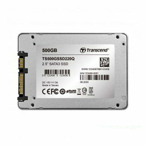 Transcend SSD220Q 500GB 2.5 inch SATA III SSD