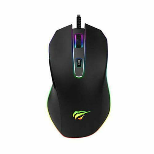 HAVIT HV-MS837 RGB BACKLIT PROGRAMMABLE GAMING MOUSE