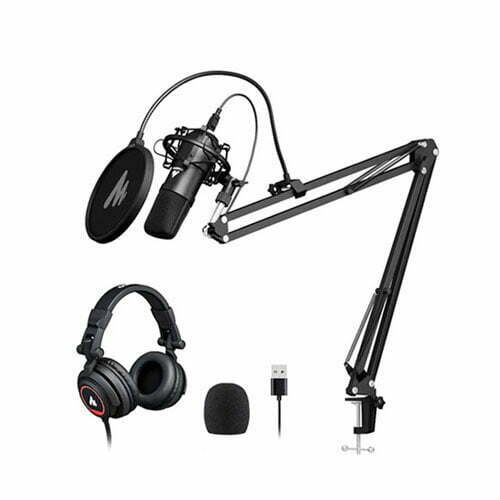 MAONO AU-A04H USB MICROPHONE WITH STUDIO HEADPHONE SET