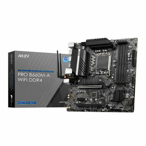 MSI PRO B660M-A WIFI DDR4 Motherboard
