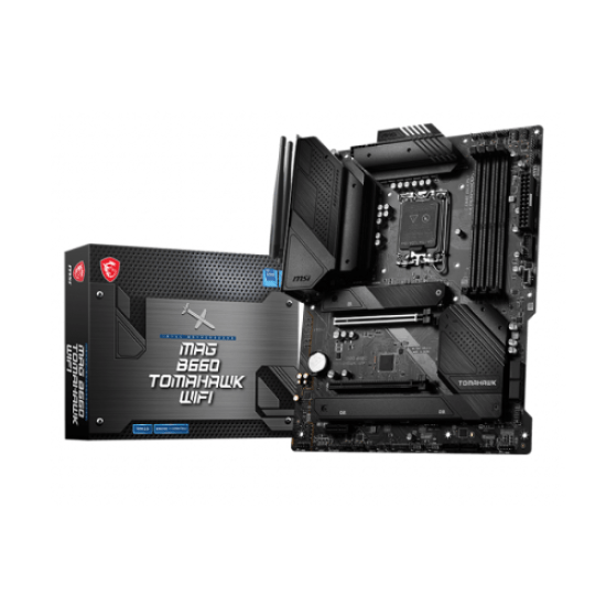 MSI MAG B660 TOMAHAWK WIFI DDR5 ATX INTEL 12TH GEN MOTHERBOARD
