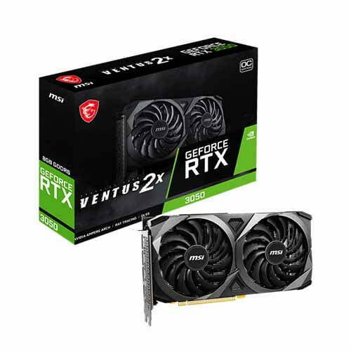 MSI GeForce RTX 3050 VENTUS 2X 8G OC Graphics Card