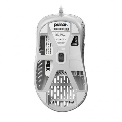 Pulsar Xlite Ultralight Wired  Value Pack Mouse (White)