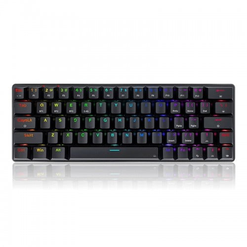 Redragon K613P-KBS Jax Pro 63-Key RGB Wireless Mechanical Gaming Keyboard