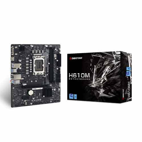 Biostar H610MH DDR4 14,13 & 12th Gen Micro ATX Motherboard