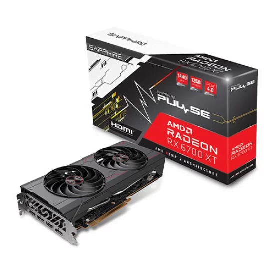 Amd Sapphire PULSE AMD Radeon RX 6700 XT 12GB RDNA Graphics Card