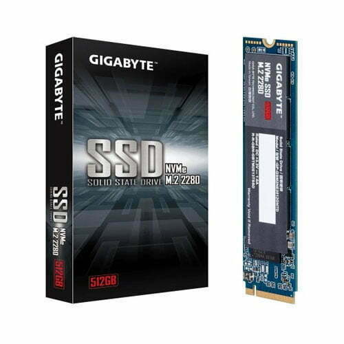 GIGABYTE 512GB M.2 PCIe SSD (GP-GSM2NE3512GNTD)
