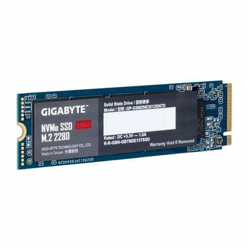 GIGABYTE 512GB M.2 PCIe SSD (GP-GSM2NE3512GNTD)