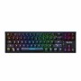 Bajeal K71 RGB Blue Switch Mechanical Hotswappable 71 Key Keyboard – Black