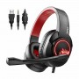EKSA T8 Stereo Noise Cancelling Over Ear Gaming Headphone (RED)