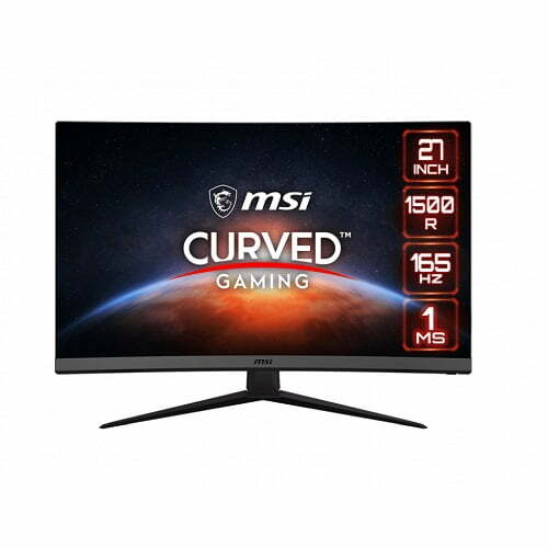 MSI Optix G27C7 27-inch 165hz Curved Gaming Monitor