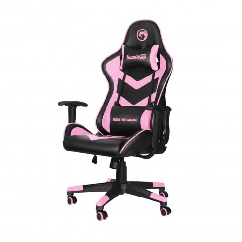 Marvo Scorpion CH-106 Adjustable Gaming Chair (Pink)
