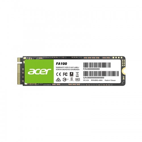 Acer FA100 256GB M.2 NVMe PCIe Gen3 x 4 SSD