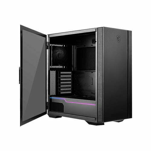 MSI MPG QUIETUDE 100S Tempered Glass Mid Tower Computer Case