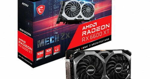 MSI製 RADEON RX6600XT MECH 2X 8G OC Radeon RX 6600 XT MECH 2X 8G OC