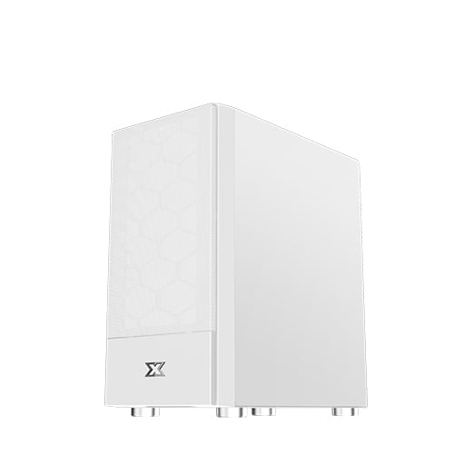 Xigmatek Oreo Arctic Tempered Glass Mini Tower Case