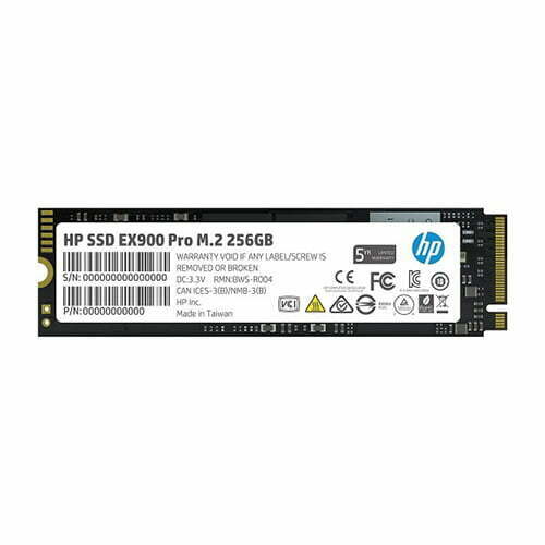 HP EX900 Pro M.2 256GB PCIe NVMe Internal SSD
