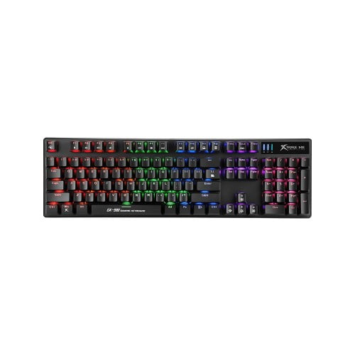 Xtrike Me GK-980 Wired Rainbow Backlit Mechanical Gaming Keyboard