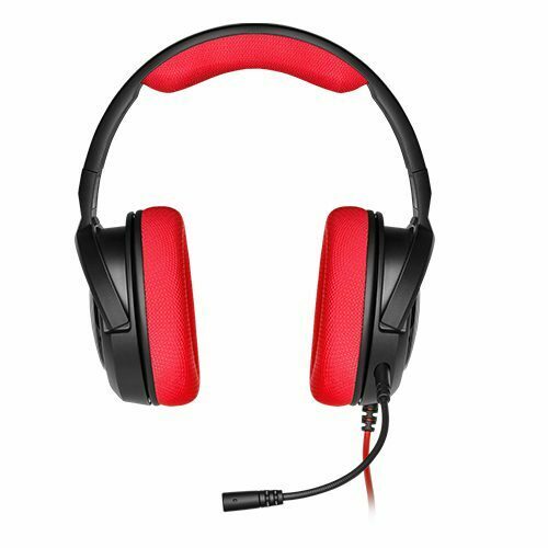 Corsair HS35 Stereo Gaming Headphone - Red
