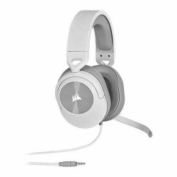 Corsair HS55 STEREO Wired Gaming Headset — White