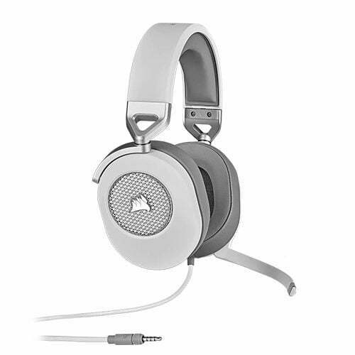 Corsair HS65 SURROUND Wired Gaming Headset (White)