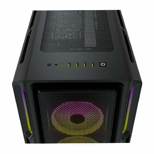 Corsair ICUE 5000T RGB Tempered Glass Mid-Tower ATX PC Case