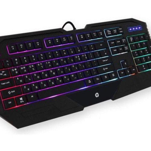 HP K110 LED Backlight Wired Gaming Membrane Keyboard