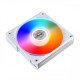 Lian Li UNI FAN AL AL120-3W Revolutionized Daisy-Chain ARGB White Case Fan
