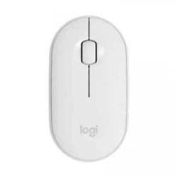 Logitech M350 Pebble Off-White Wireless Mouse