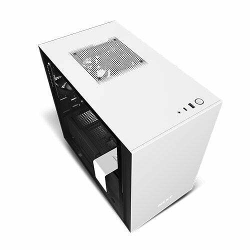 NZXT H210  Matte White Mini-Tower Case
