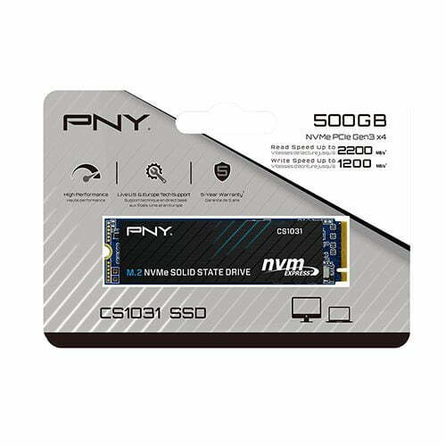 PNY CS1031 500GB M.2 NVMe SSD