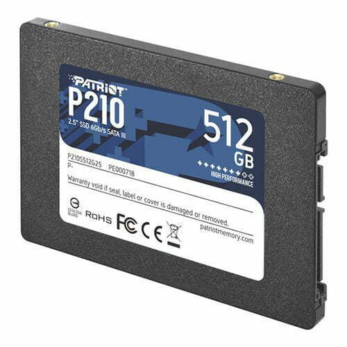 Patriot  P210 512GB Sata III 2.5-inch SSD