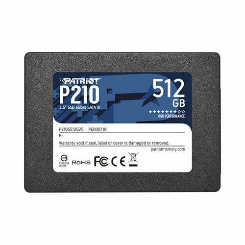 Patriot  P210 512GB Sata III 2.5-inch SSD