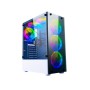 VIEW ONE GAMING V8012W CASING 4X RGB FAN