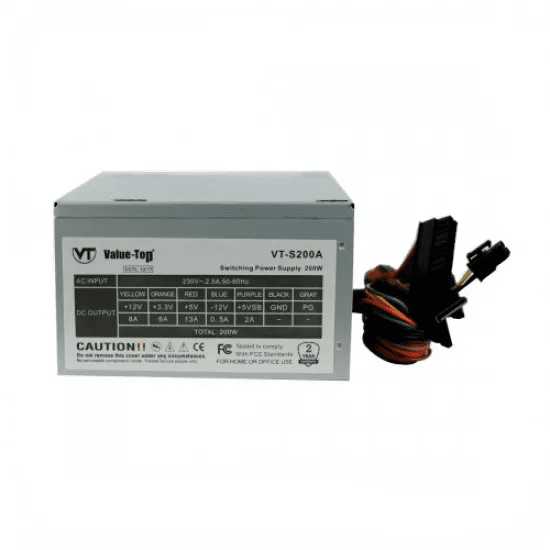 Value Top VT-S200A 200W ATX Power Supply