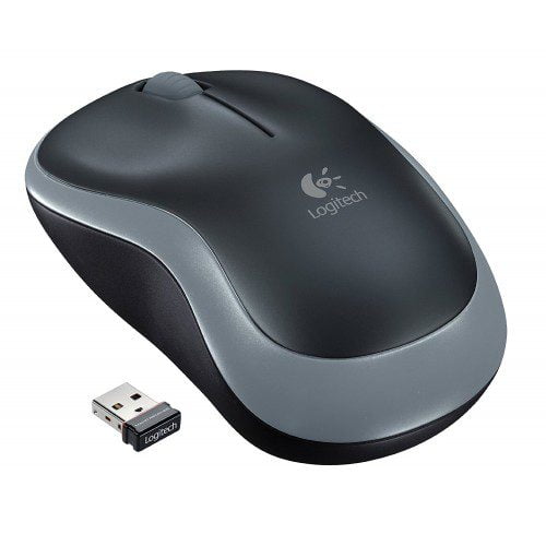 Logitech M185 Wireless Swift Gray Mouse