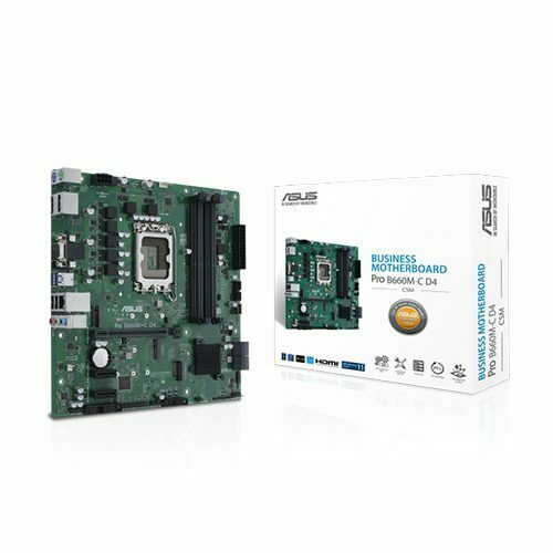 ASUS Pro B660M-C D4-CSM 12th Gen Intel Motherboard ASUS Pro B660M-C D4-CSM 12th Gen Intel Motherboard