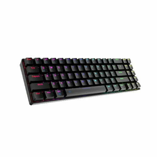 DAREU EK871 GTR HOTSWAPPABLE WIRELESS BLACK MECHANICAL KEYBOARD