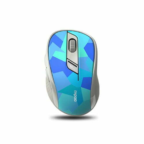 Rapoo M500 Silent 2.4Ghz Wireless Multi Mode Mouse (Blue)