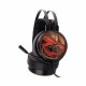 A4tech G650S USB Dazzling Orange Light Gaming Headphone Black