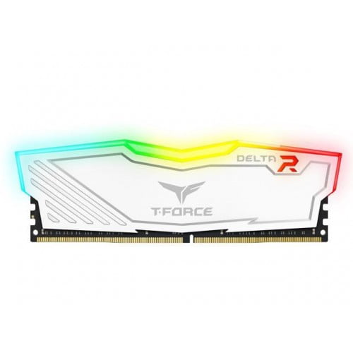 TEAM T-Force DELTA RGB White 16GB 3200MHz DDR4 Gaming RAM