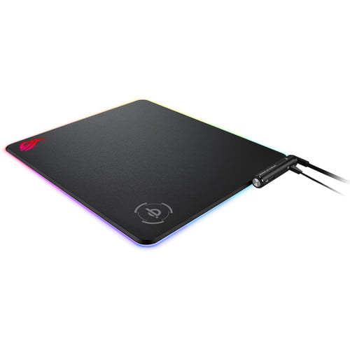 ASUS NH01 ROG Balteus Qi Wireless-Charging RGB Gaming Mouse Pad