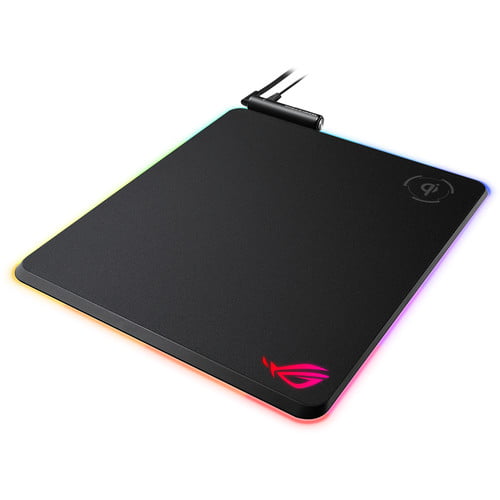 ASUS NH01 ROG Balteus Qi Wireless-Charging RGB Gaming Mouse Pad
