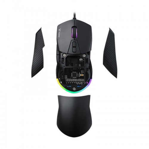 Rapoo V360 USB RGB Backlit Gaming Mouse Black