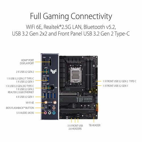 ASUS TUF GAMING X670E-PLUS WIFI Motherboard