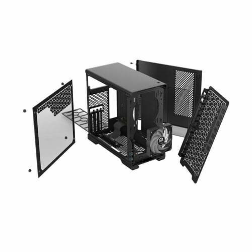 MetallicGear MG-NE210G_BK01 Neo-G Black Mini ITX Tempered Glass Case