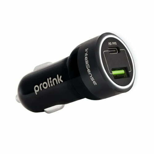 PROLiNK PCC24501 51W 2-Port PD USB Car Charger