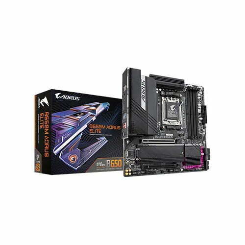 GIGABYTE B650M AORUS ELITE AM5 AMD DDR5 MOTHERBOARD GIGABYTE B650M AORUS ELITE AM5 AMD DDR5 MOTHERBOARD