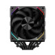 1ST PLAYER FT12DSL-6 Dual Tower CPU Air Cooler With Display Black