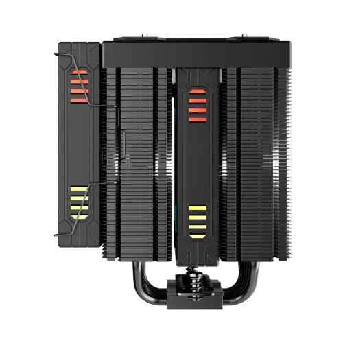 1ST PLAYER FT12DSL-6 Dual Tower CPU Air Cooler With Display Black